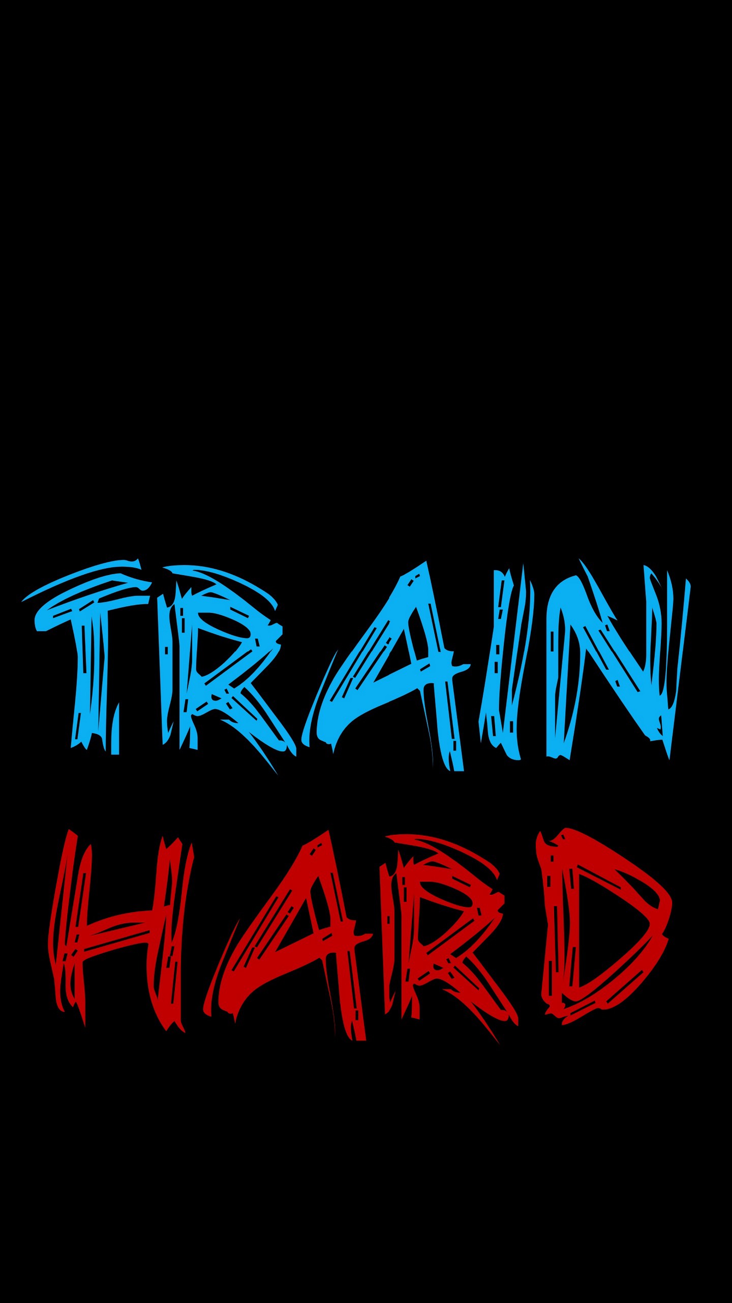 Обои на телефон надпись, тренировки, спорт, мотивация, train hard - скачать  бесплатно в высоком качестве из категории Слова